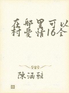 在哪里可以看乡村爱情16全集