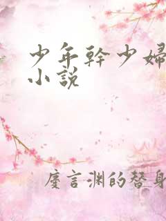 少年干少妇熟妇小说