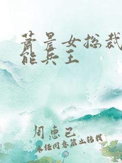 萧晨女总裁的全能兵王