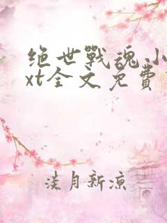 绝世战魂小说txt全文免费下载