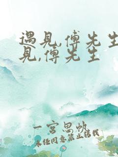 遇见,傅先生遇见,傅先生