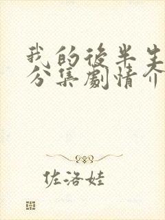 我的后半生剧情分集剧情介绍