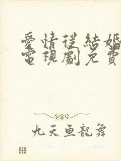 爱情从结婚开始电视剧免费观看全集