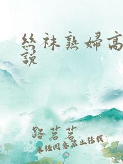 丝袜熟妇高跟小说