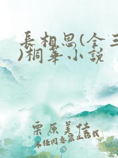 长相思(全三册)桐华小说