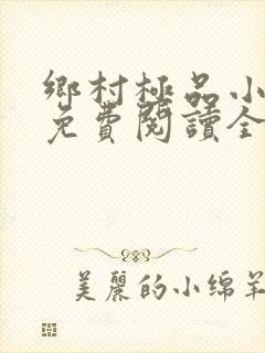 乡村极品小仙医免费阅读全文