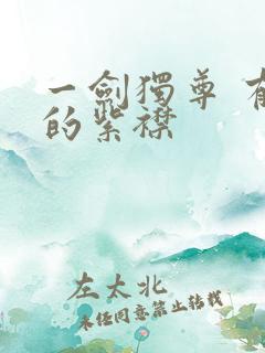 一剑独尊 有声的紫襟