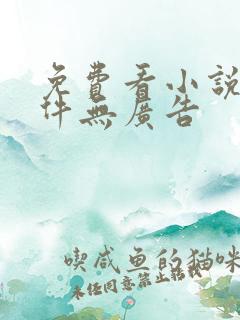 免费看小说的软件无广告