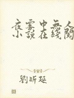 夜雾中无人爱我小说在线阅读