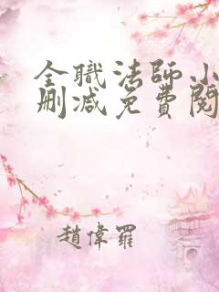 全职法师小说无删减免费阅读