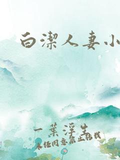 白洁人妻小说