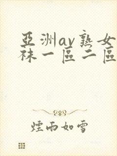 亚洲av熟女丝袜一区二区久久
