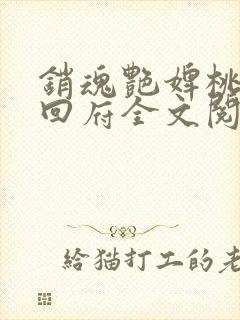 销魂艳婢桃儿爷回府全文阅读