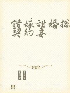 错嫁甜婚总裁的契约妻