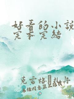 好看的小说推荐完本完结