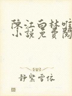 陈江白林唯月的小说免费阅读