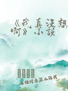 《我真没想重生啊》小说