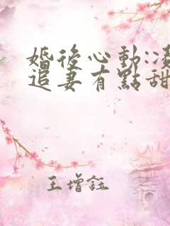 婚后心动:凌总追妻有点甜阅读全文