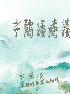 少帅你老婆又跑了阅读阅读全文