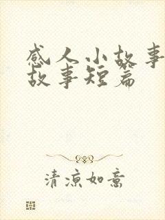 感人小故事爱情故事短篇