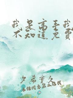 我是高手我怎么不知道免费阅读小说