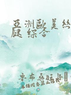 亚洲欧美丝袜美腿 综合
