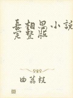 长相思小说原著完整版