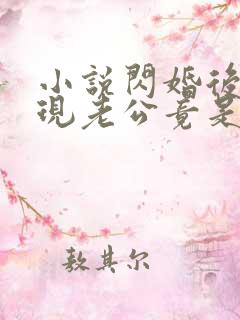 小说闪婚后,发现老公竟是千亿大佬txt