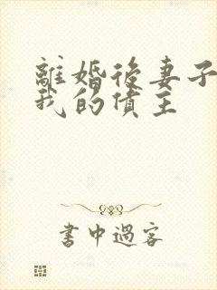 离婚后妻子成了我的债主
