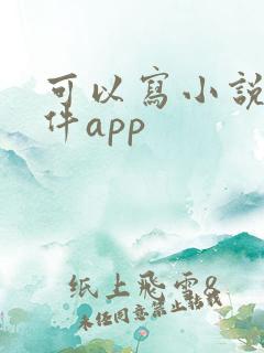 可以写小说的软件app