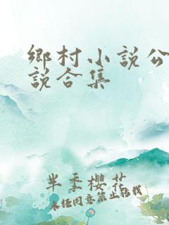 乡村小说公媳小说合集