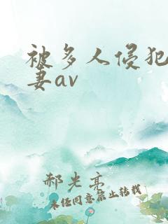 被多人侵犯的人妻av