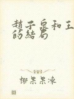 赵子泉和王慧中的结局