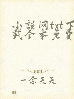 小说网txt下载全本免费下载