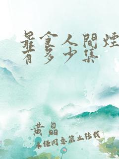 最食人间烟火色有多少集