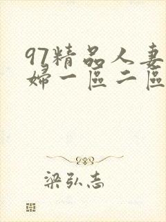97精品人妻少妇一区二区