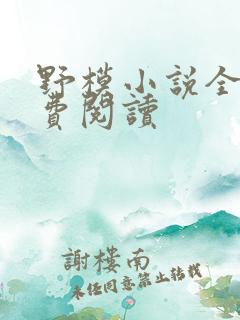 野模小说全文免费阅读