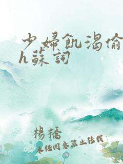 少妇饥渴偷公乱h苏词