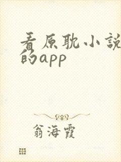 看原耽小说免费的app