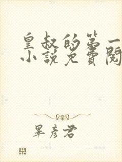 皇叔的第一宠妃小说免费阅读无弹窗
