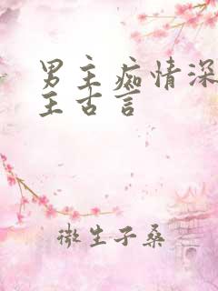 男主痴情深爱女主古言