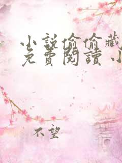 小说偷偷藏不住免费阅读 小说