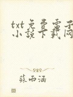 txt免费电子小说下载网
