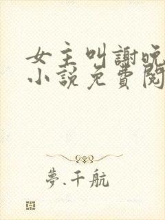 女主叫谢晚凝的小说免费阅读