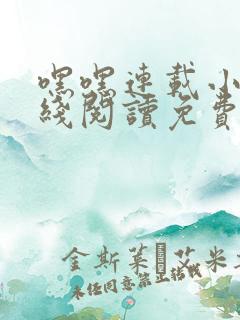 嘿嘿连载小说在线阅读免费