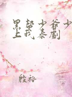 黑帮少爷少爷爱上我泰剧