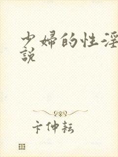 少妇的性淫文小说