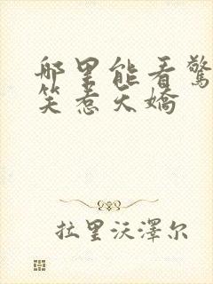 哪里能看惊鸿一笑惹天娇