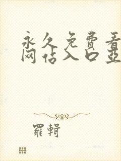 永久免费看mv网站入口亚洲精品影视