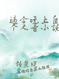 适合晚上自己一个人看小说